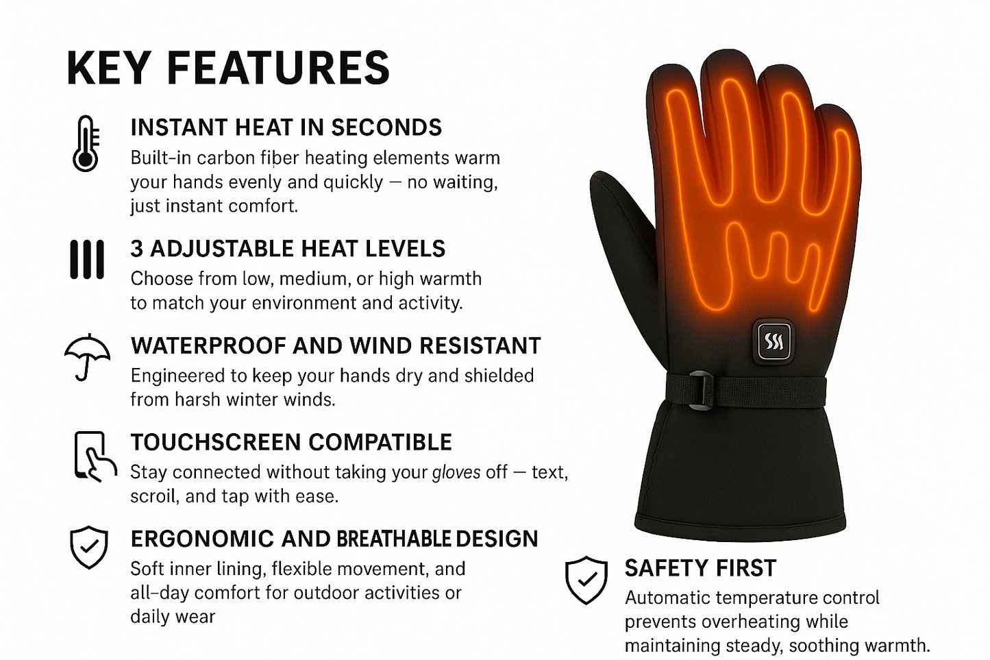 Heated Gloves
